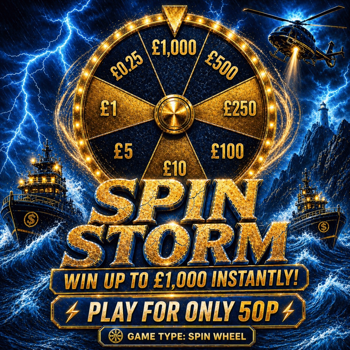Spin Storm 🌩️🌪️