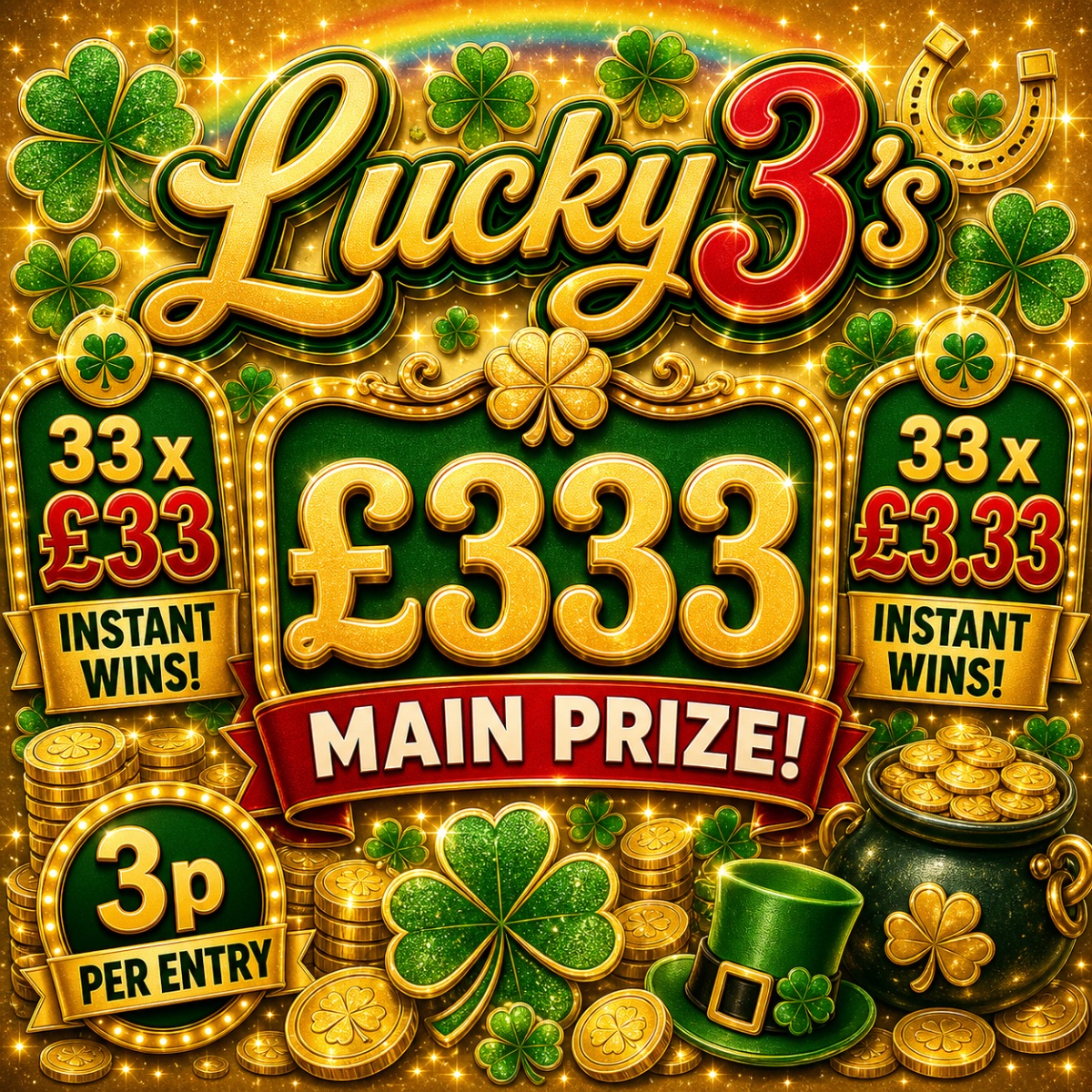 Lucky 3's 🍀