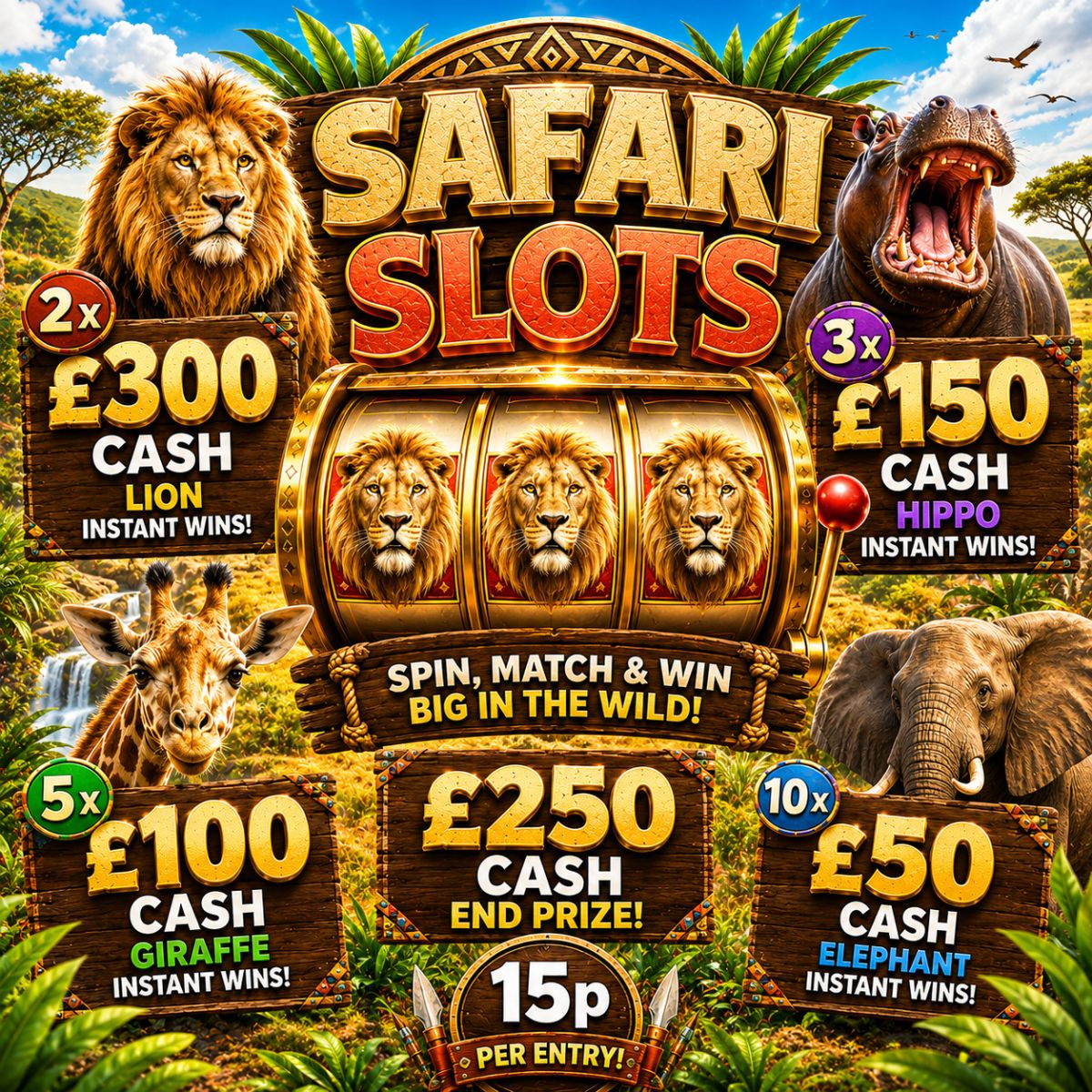 Safari Slots ☀️