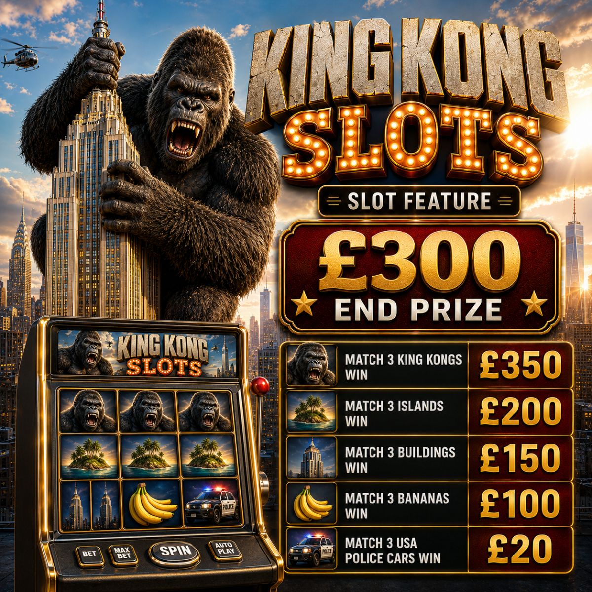 King Kong Slots 🦍
