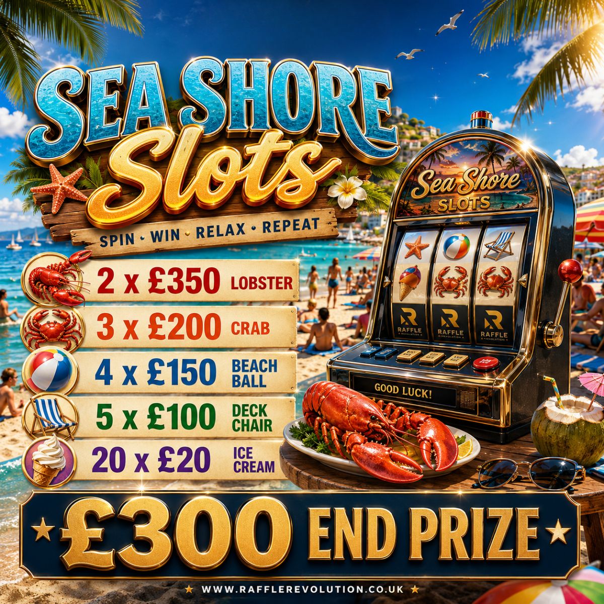Sea Shore Slots 🏖️