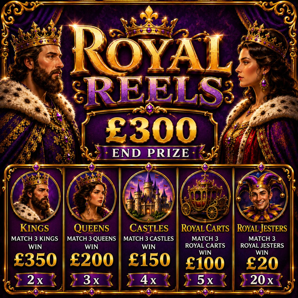 Royal Reels 👑
