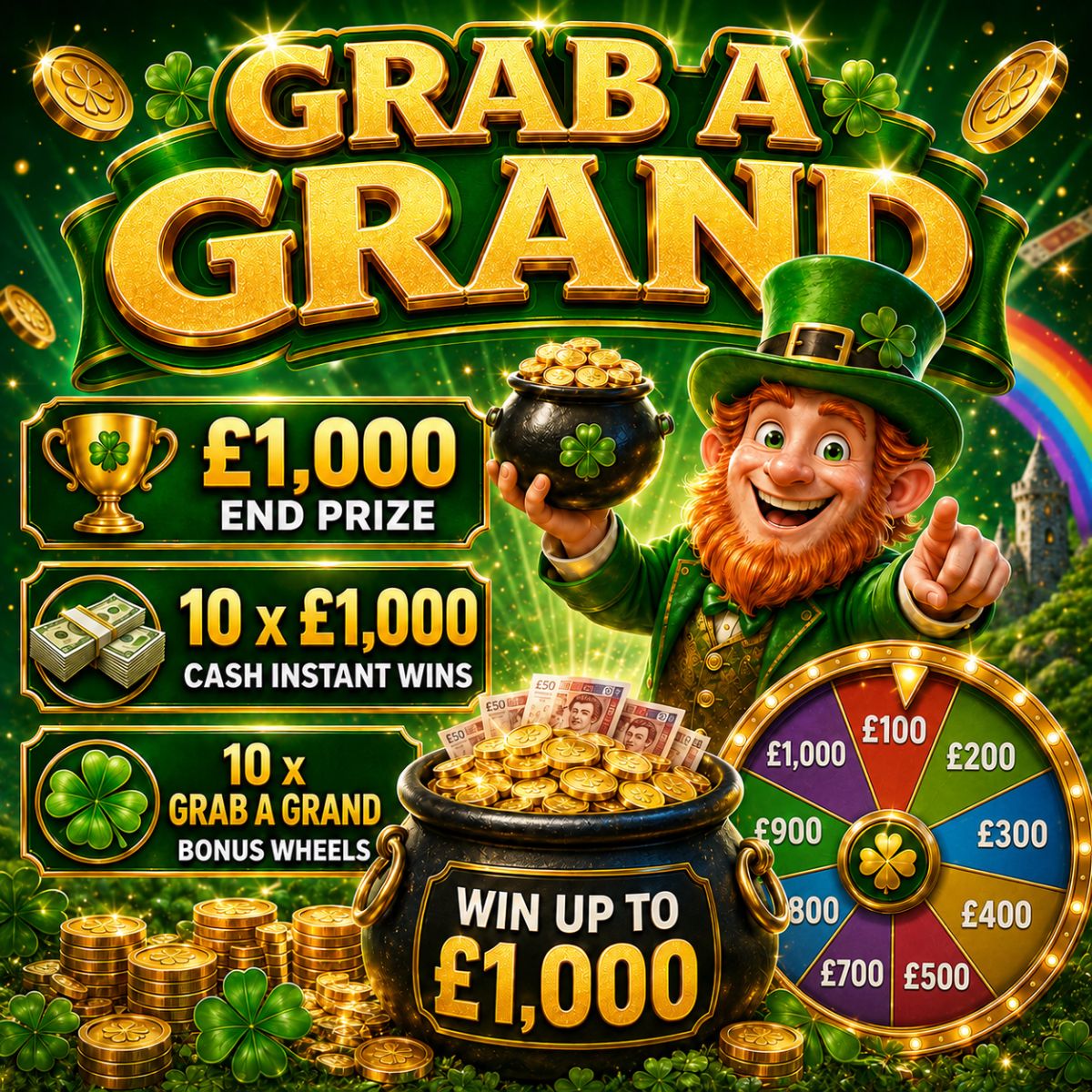 GRAB A GRAND 💷🍀