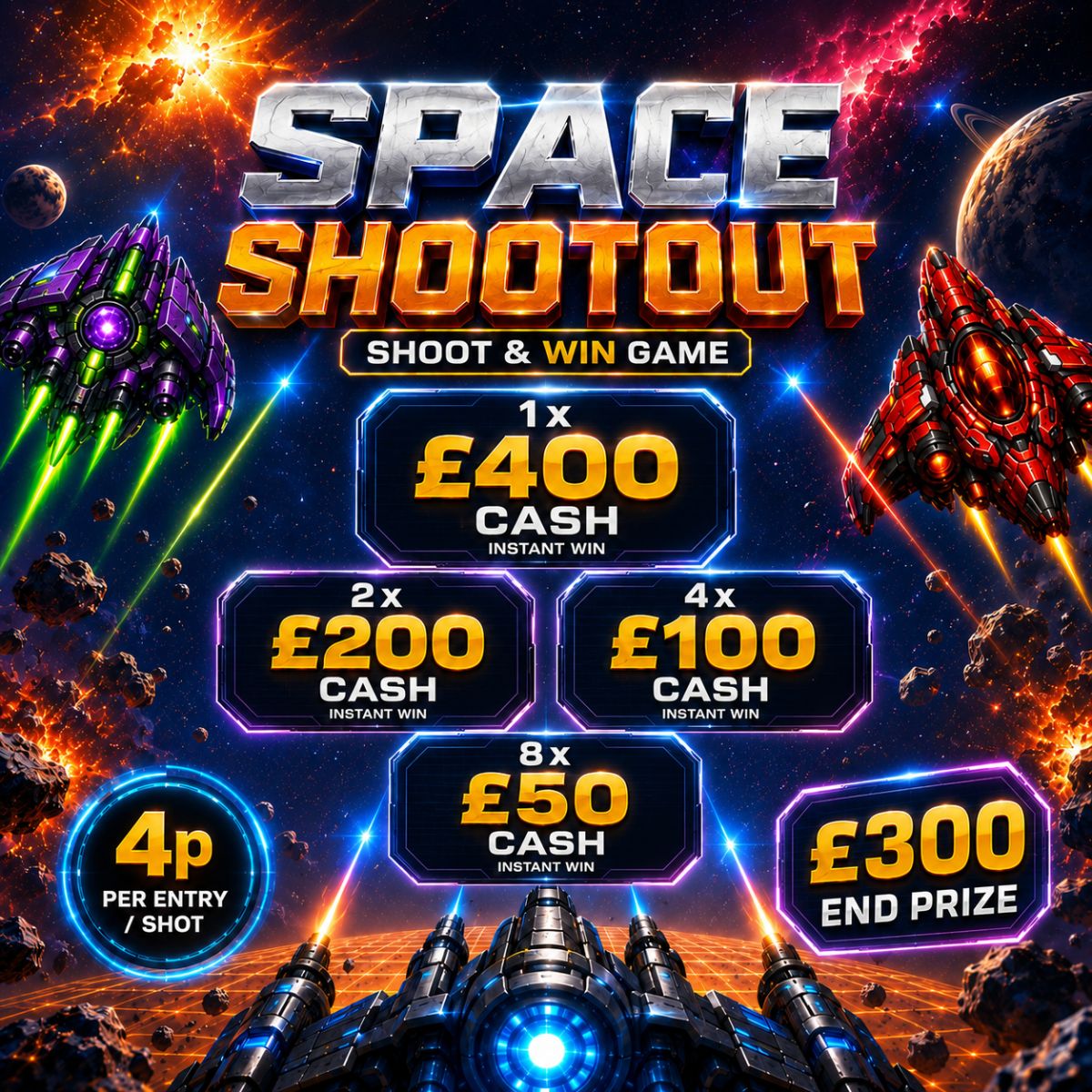Space Shootout 🚀