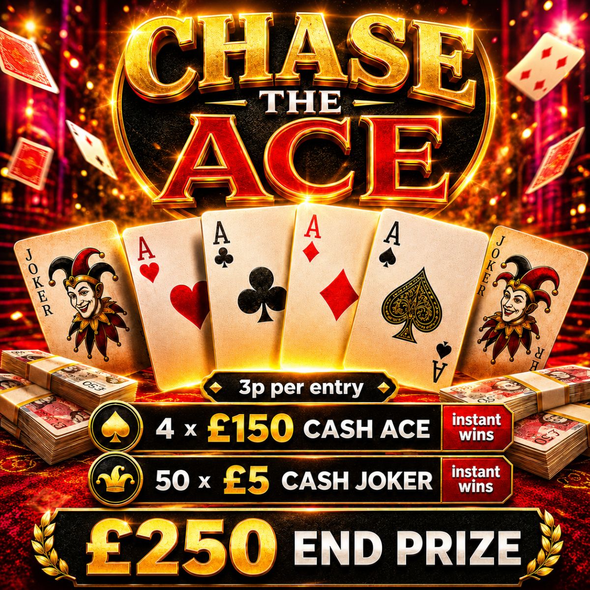 Chase The Ace ❤️♦️♣️♠️