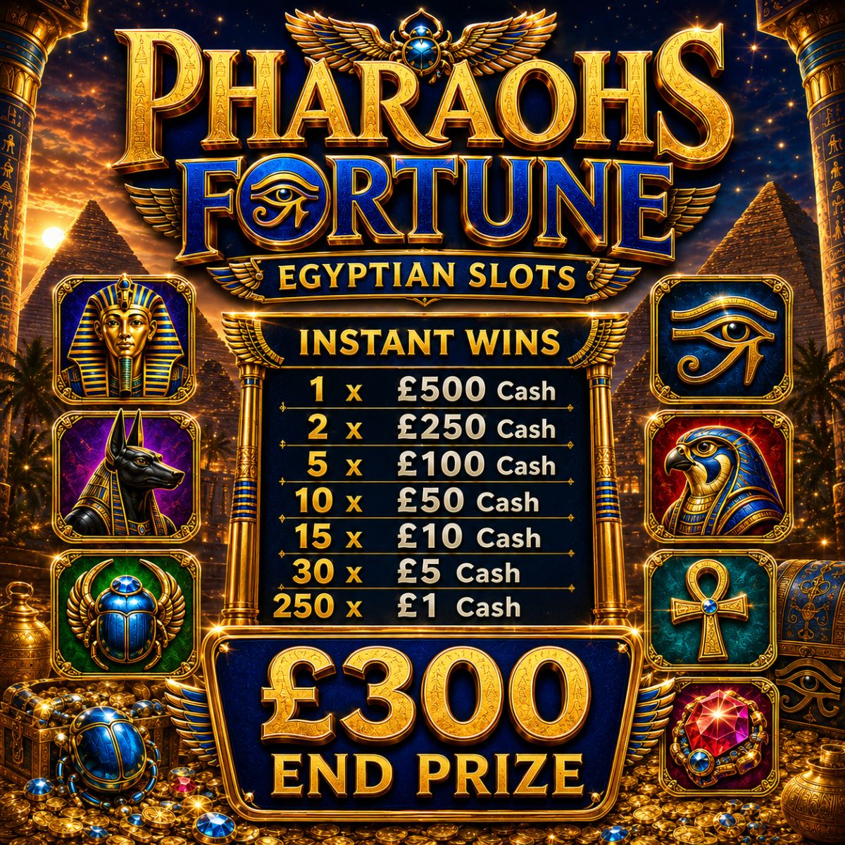 Pharaoh’s Fortune 🏺💰
