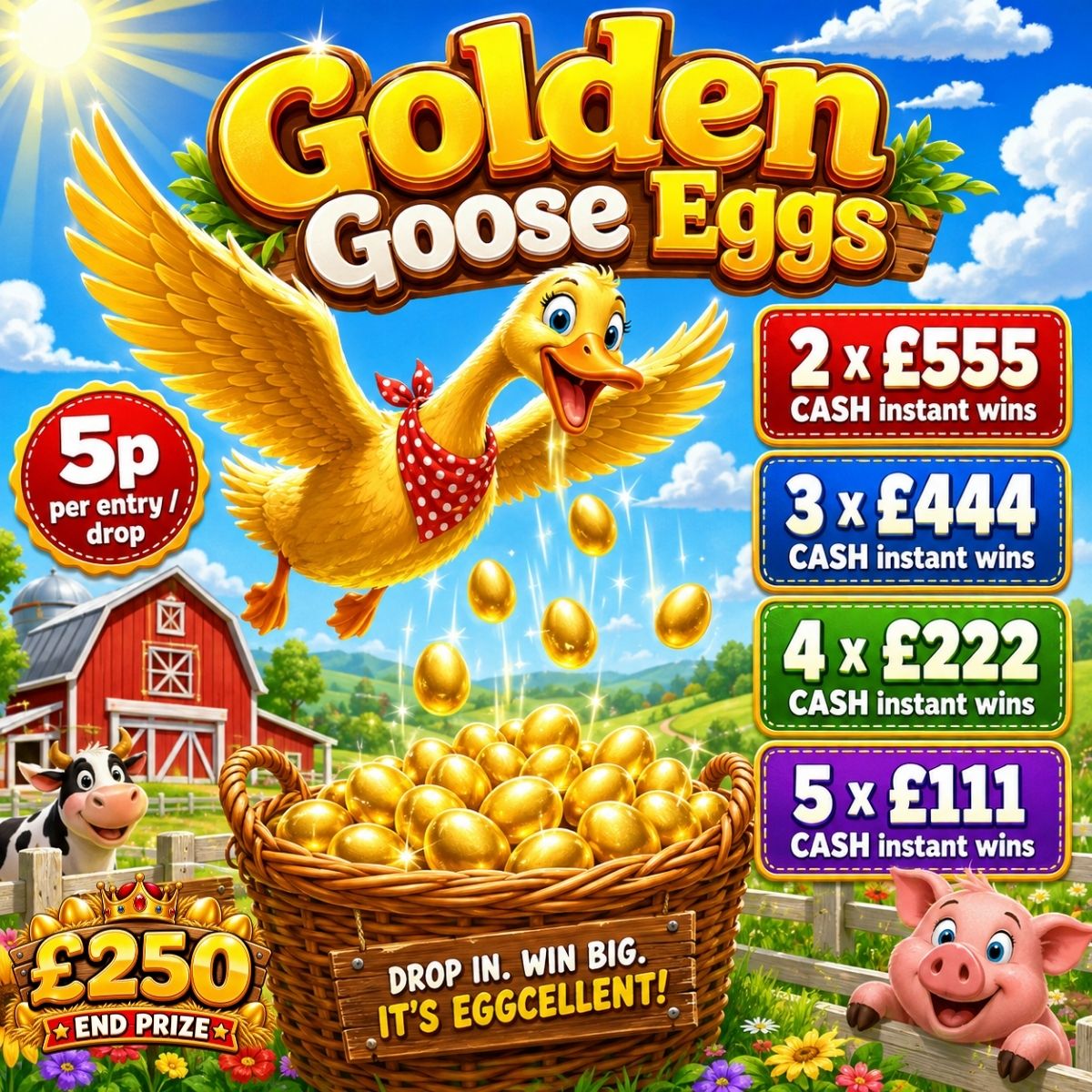 Golden Goose Eggs 🪿🥚
