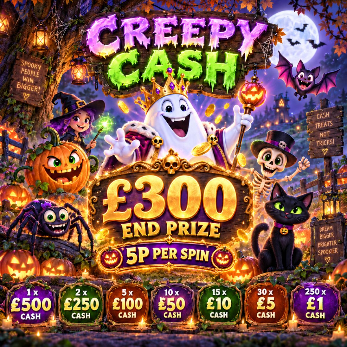 Creepy Cash 👻🐈‍⬛