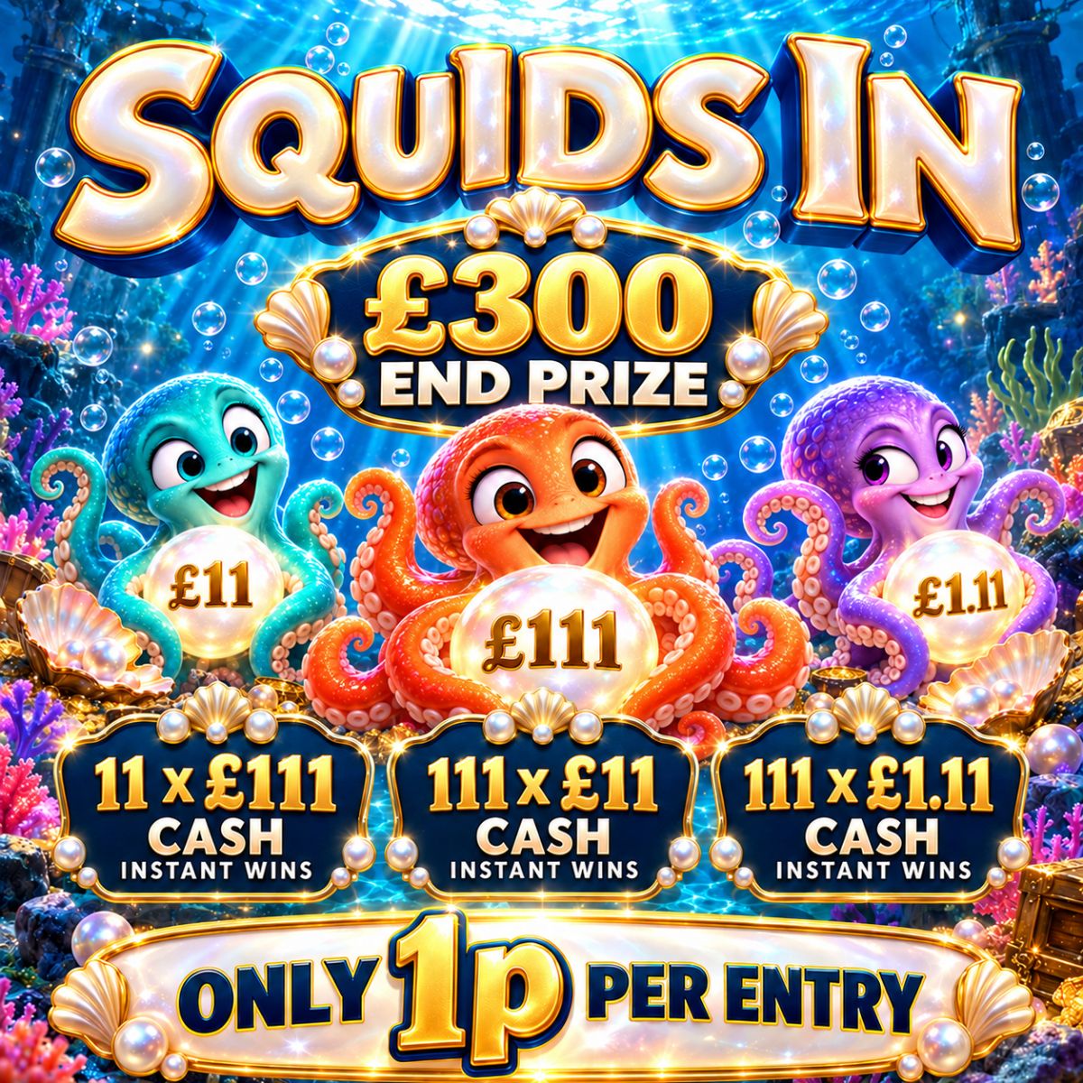 SQUIDS IN 🐙