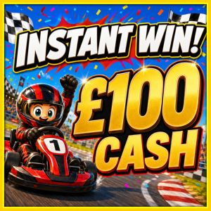 £100 CASH 🏎️