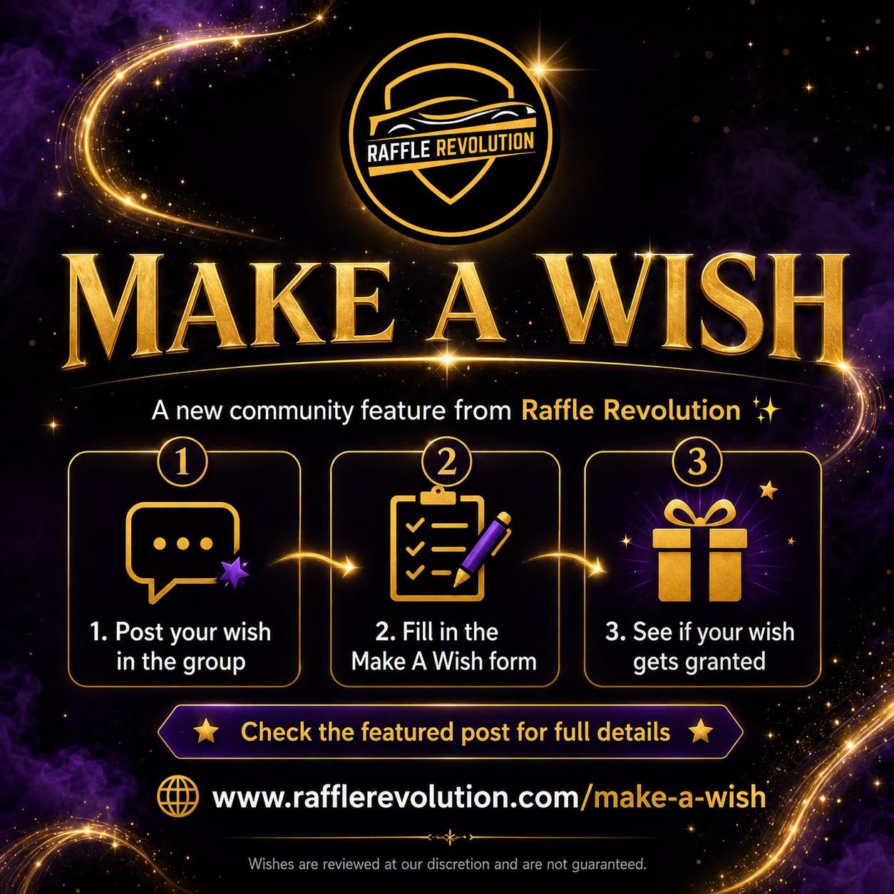 Raffle Revolution Make A Wish